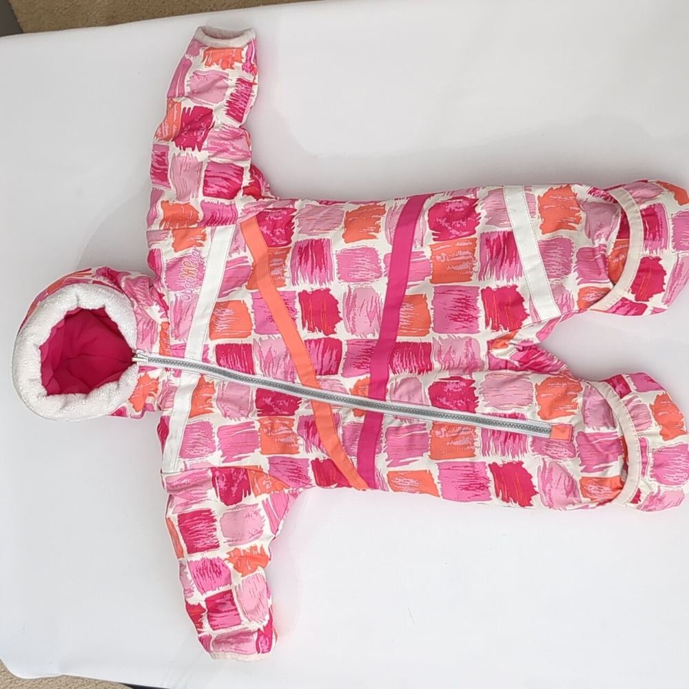 Obermeyer Snuggle Bunting/Snowsuit Sz 0-6 Months